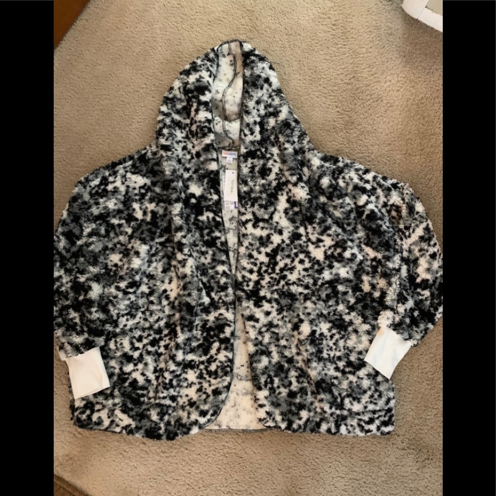 LuLaRoe Teddy Bear Jacket Sweater